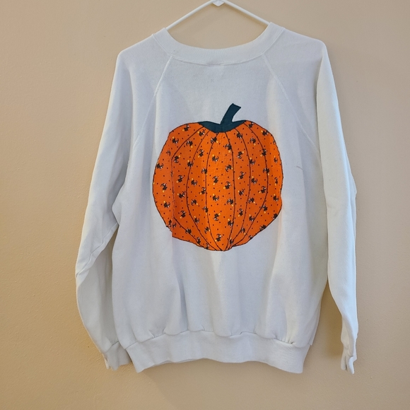Vintage pumpkin sweatshirt - Picture 4 of 7